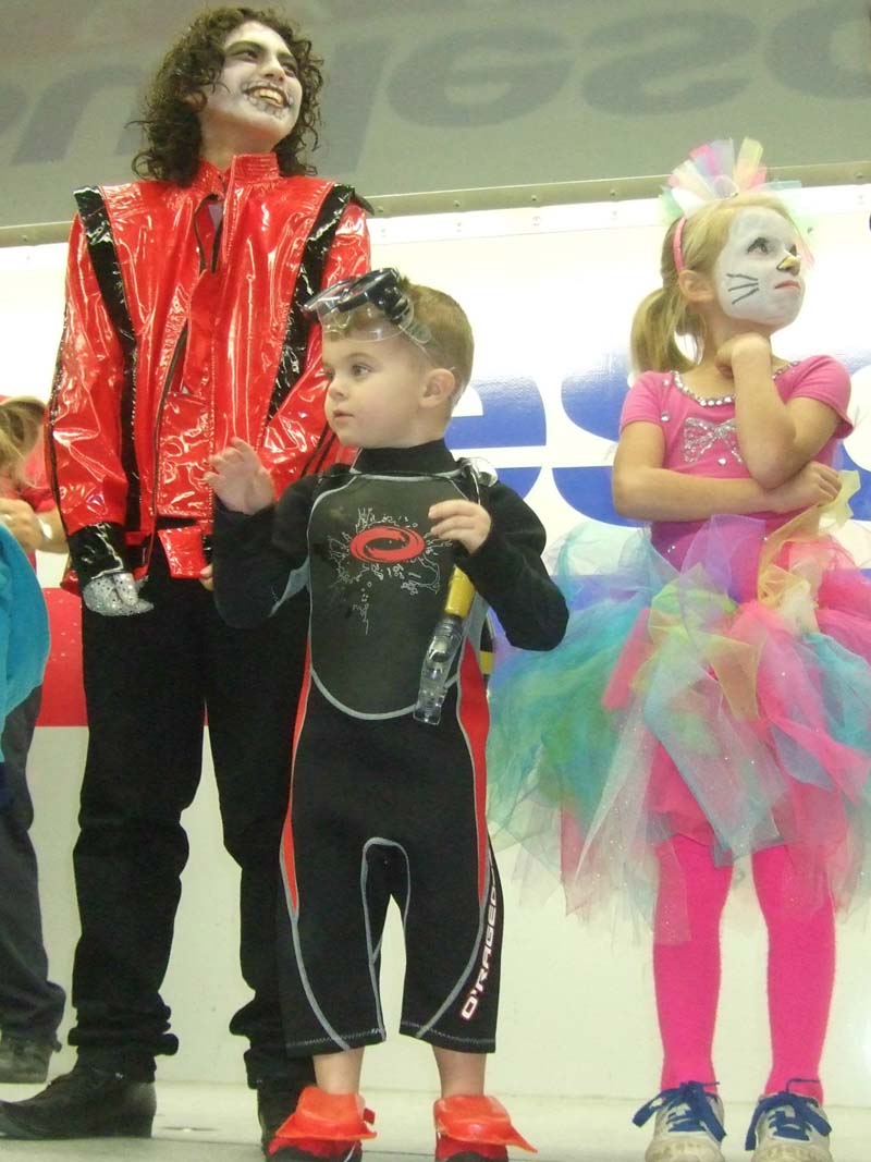 photo of kids in the costume parade